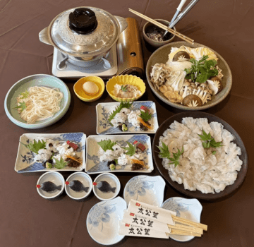 鱧すきセット（画像は３人前です）