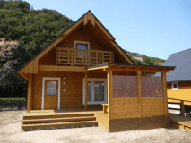 【素泊まり】２階建て、キッチン付き！　コテージ１４～１５　ペット不可