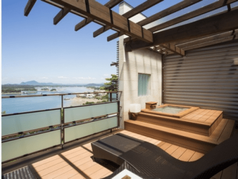 Bridge view double terrace & outdoor bath Bridge view double terrace & outdoor bath