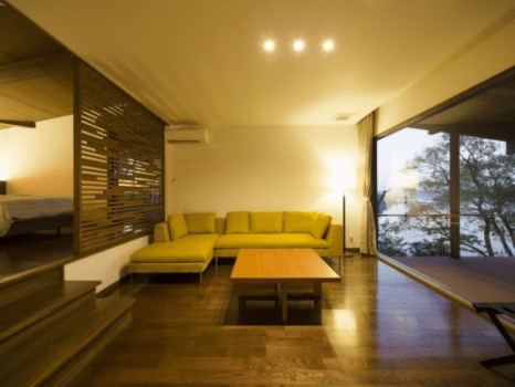 Island View Villa B Living