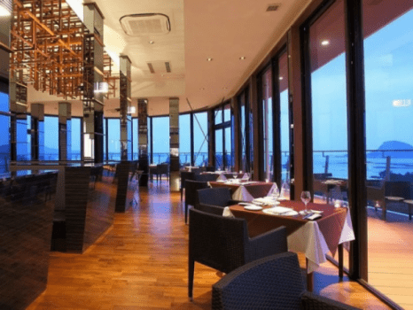 絶景のレストラン「Festa del mare」