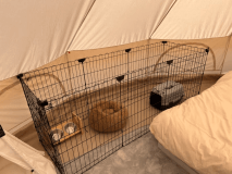 ◇コットンテント・アスガルド(19.6㎡）Withワンちゃん◇DOG専用　※専用ドッグラン付き