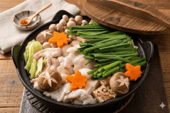 【グランピングdeお鍋を召し上がれ】あったかお鍋でポッカポッカ◇ふらの和牛のプリップリッもつ鍋プラン