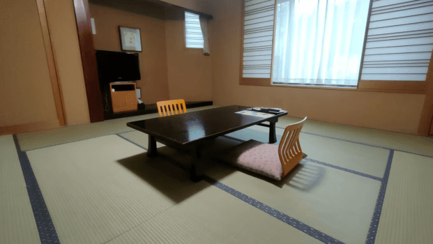 【和室10畳】コンパクトな和室のお部屋です。