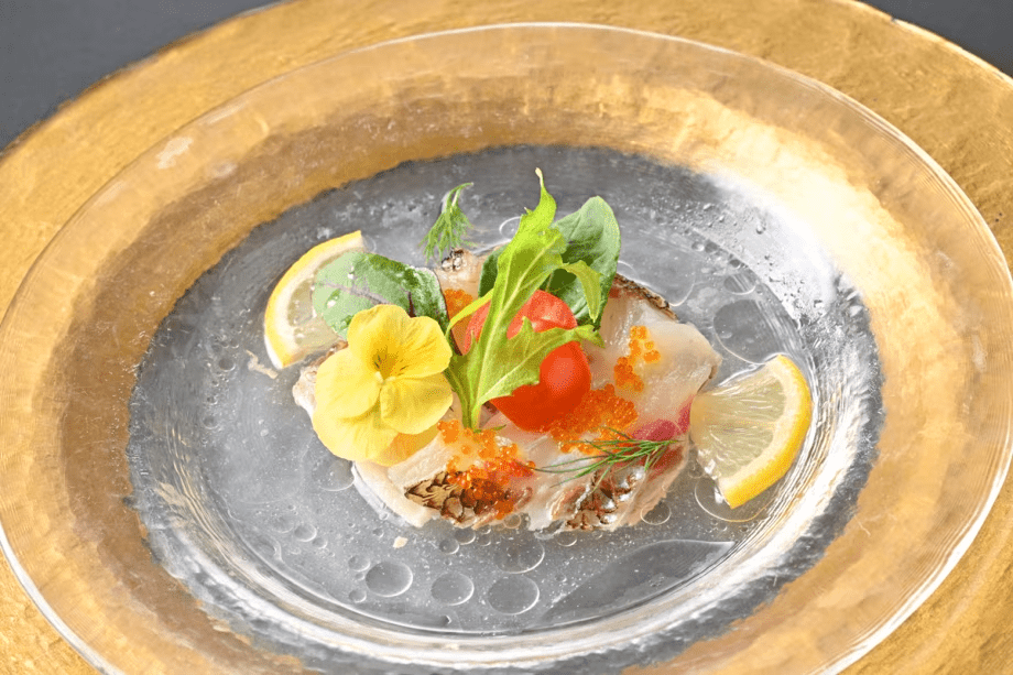 【インランド・シー・リゾート フェスパ】夕食｜「瀬戸内 &times; 和食 &times; イタリアン」 をテーマにした当館オリジナルのディナーコース（イメージ）