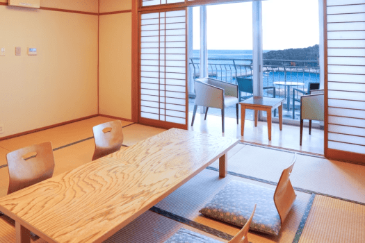 【インランド・シー・リゾート　フェスパ 】和室10畳＋広縁・バルコニー付きスタンダード｜