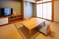 【インランド・シー・リゾート フェスパ】和室6畳＋広縁・バルコニー付きスタンダード｜6畳和室のお部屋。畳の香りに包まれてお寛ぎください。