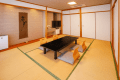 【インランド・シー・リゾート フェスパ】ジャグジー露天風呂付き和室ジュニアスイート｜畳でごろり、湯上がりはテラスで涼む