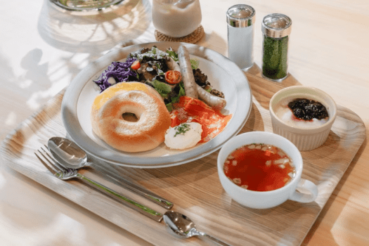 朝食洋プレート