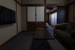 奏（そう）：静けさに包まれた和のしつらえが、旅人をそっと迎え入れる一室