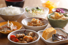 ■お食事■色鮮やかな健康朝食で、目にも楽しい一日の始まりを！