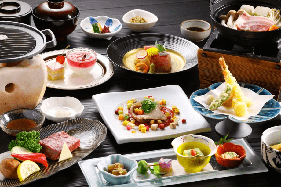 【八田スタンダード◆甲州旬会席の一例】季節の恵みを丁寧に仕立てた、職人仕込みの甲州の味