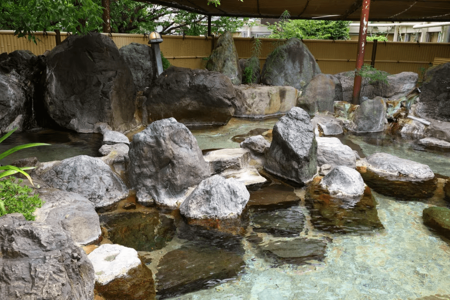 【西館1階】露天風呂（男性用）