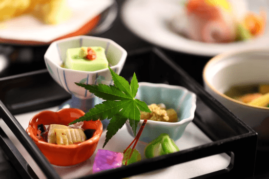 【選べる3つのお鍋◆花宴御膳の一例】前菜イメージ