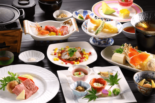 【ひとつ上の贅沢◆特別会席】彩り鮮やかに、甲斐の風土が育む極上の味