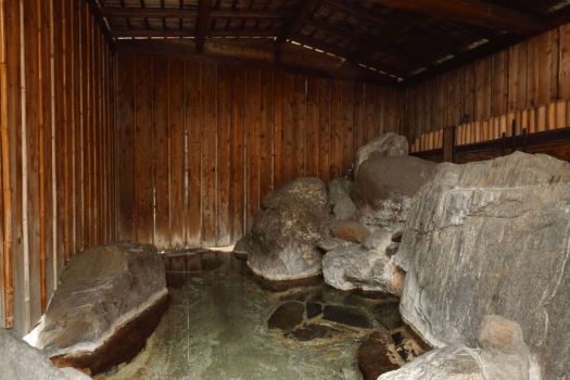 【西館1階】露天風呂/升風呂（男性用）