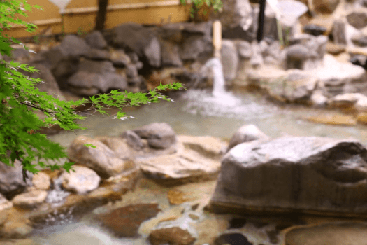 【風呂】露天風呂（女性用）