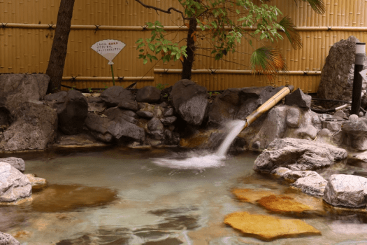 【風呂】露天風呂（女性用）