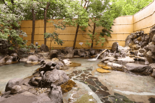 【風呂】露天風呂（女性用）