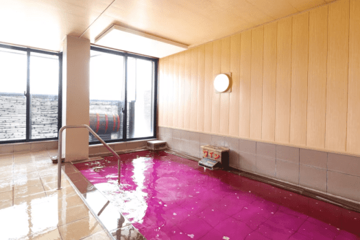 【本館7階展望ワイン風呂】貸切ワイン風呂