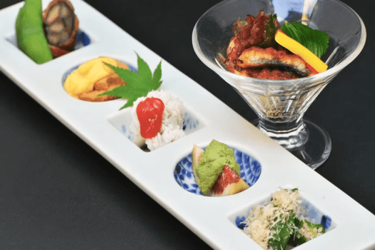 【佐賀牛満喫茶会席】料理一例