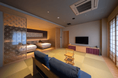 モダン・スイート新月【源泉かけ流し　露天風呂付き客室】 禁煙