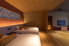 モダン・スイート三日月【源泉かけ流し　内風呂付き客室】 禁煙