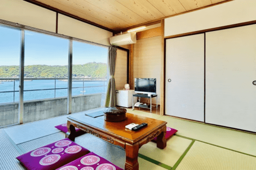 【二間和室（6＋8畳）／禁煙】オーシャンビュー※バス・トイレ無し