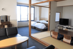 和洋室＜オーシャンビュー/禁煙/バストイレ付＞最大4名