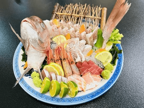 ■近海鯛姿造り盛り合わせ