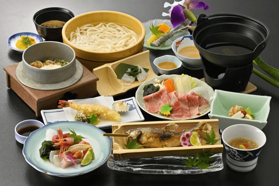 阿波牛しゃぶしゃぶ会席