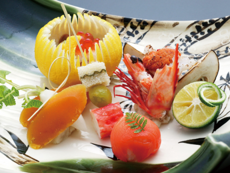 季節の前菜「旬菜旬味盛り合わせ」　※イメージ
