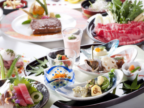 食の宝庫山形の四季の恵みを「天童ホテルオリジナル会席料理」でご堪能ください。　※イメージ