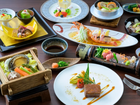 【ステーキ会席】まろやかな脂質が人気の山形牛をジューシーなステーキで。
