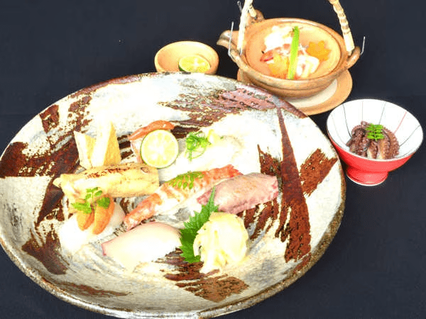 瀬戸内まるごと握り寿司御膳