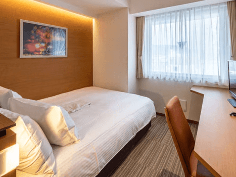 新館：令和元年OP【禁煙】シングル＜19平米:ダブルベット★150&times;200]