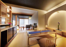 和モダン×２間続き【天然温泉付+ベッド】