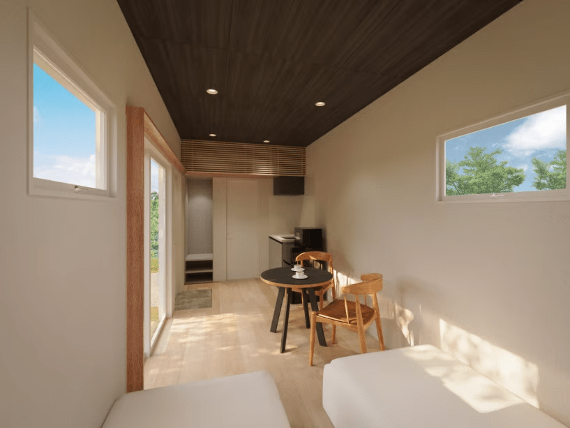 ★4/20オープン予定★先行予約 【トレッキングの方向け】2名様用キャビン（1泊2食付き）