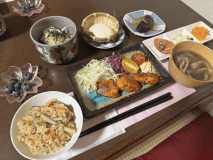 夕食
