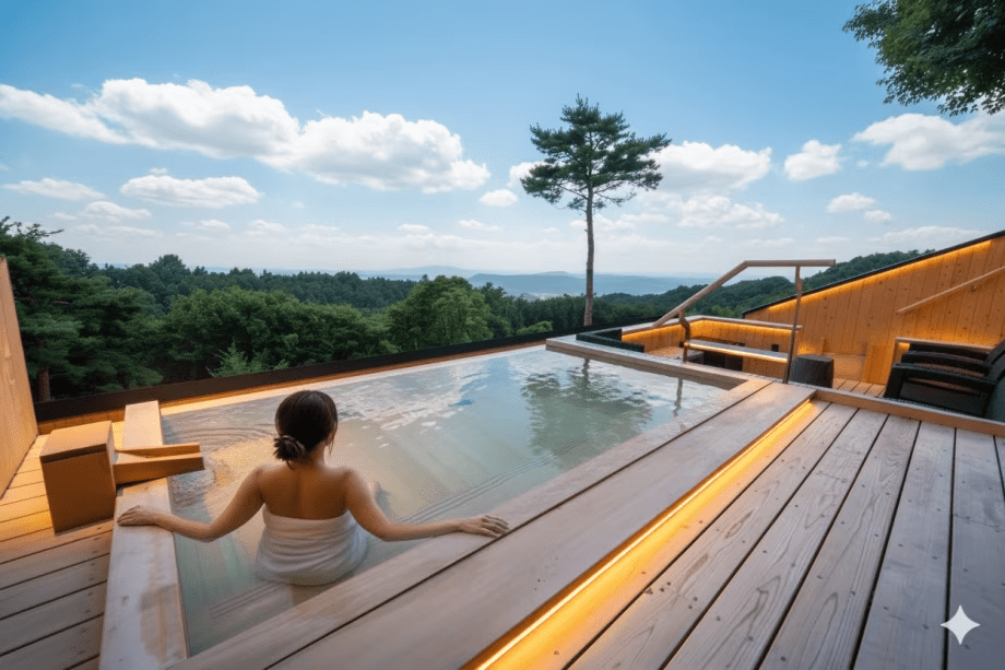 絶景露天風呂「そらふろ」