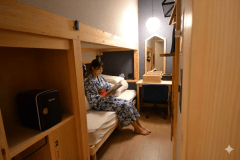 【新客室】４LDコンパートメント客室　仕切られたプライバシー重視のお部屋です。