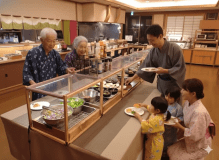 お孫さんの温泉旅行デビュー