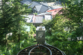 雲の助に向かう登山電車