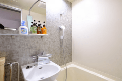 シングル・ツインルーム（ユニットバスイメージ）