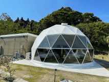 【Dome 6・7】ウマテラス・コンセプトルーム｜馬と都井岬がテーマの特別内装。