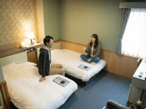 ツイン・ルーム【禁煙】120cmセミダブルベッド