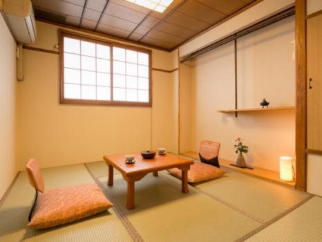 ■和室6畳■ひとりで泊まるには十分な広さ！