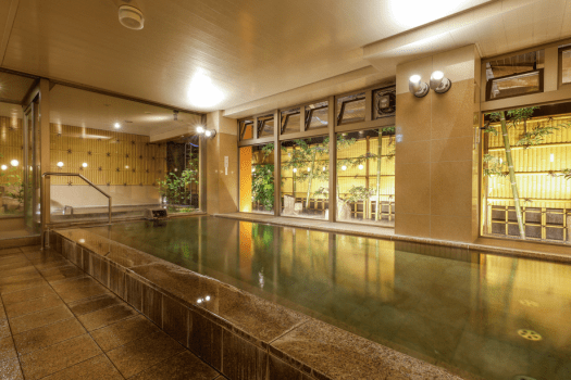 ■大浴場（男湯）■手足を伸ばし、日頃の疲れをリフレッシュ！