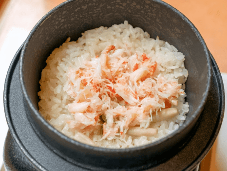 <冬の味覚>蟹を堪能したい方におススメ!ズワイガニをたっぷりと使用した「蟹づくし会席」蟹のフルコース <冬の味覚>蟹を堪能したい方におススメ!ズワイガニをたっぷりと使用した「蟹づくし会席」蟹のフルコース