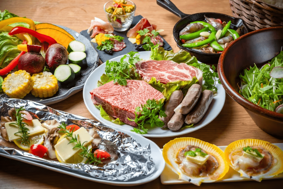 【1泊2食】鹿児島・九州エリアの豊かな食材を堪能するプレミアムBBQプラン